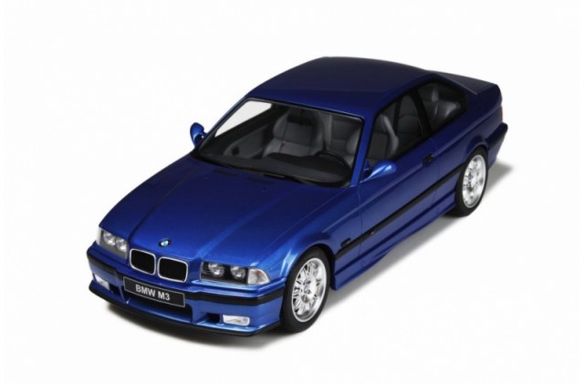 OttOmobile New 1:12 BMW M3 E36 Blue Estoril •