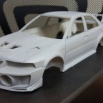 om_Mitsubishi Lancer Evo V mockup prototype No. 1