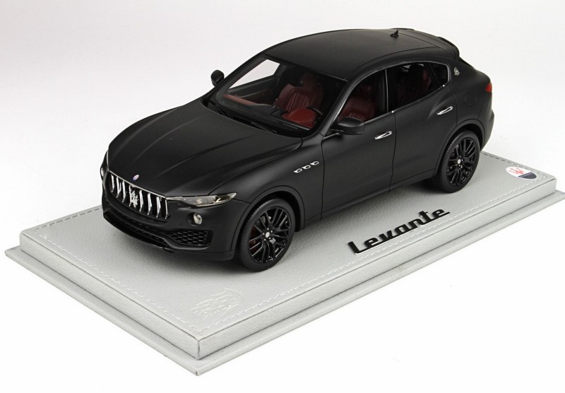 ミニカー　1/18 Maserati Levante Geneva Motor Show 2016 Rame limited 199pcs(ダークブラウン) [BBRC1809B] MOTOR-MAX 79151BK Scale 1/18 | MASERATI GRANTURISMO 2008 BLACK