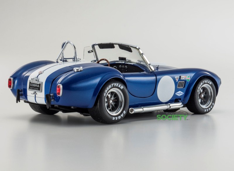 Kyosho Shelby Cobra 427S/C - Blue/Red Stripes