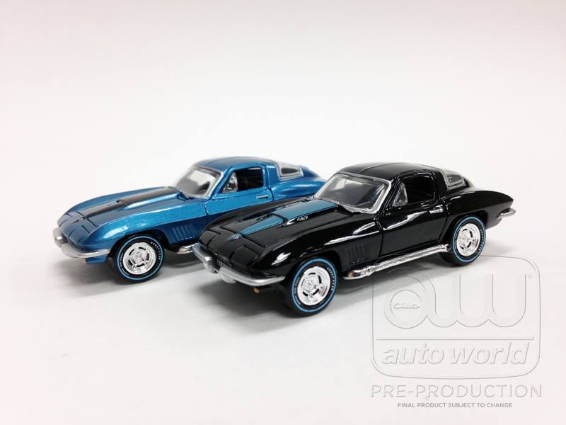 Auto World New 1967 Chevy Corvette Stingray • DiecastSociety.com