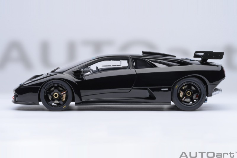ミニカー Autoart 1/18 Lamborghini Diablo GTR AUTOart Lamborghini Diablo GTR - Deep Black • DiecastSociety.com