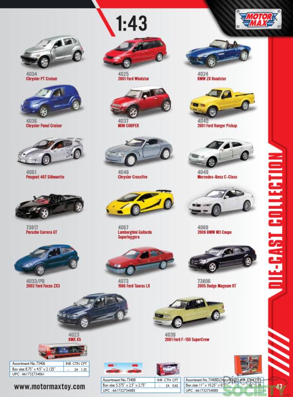 Motormax 2016 Catalogue • DiecastSociety.com
