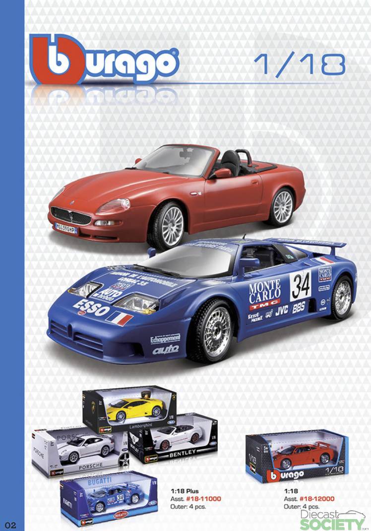 Bburago 2016 Catalogue • DiecastSociety.com