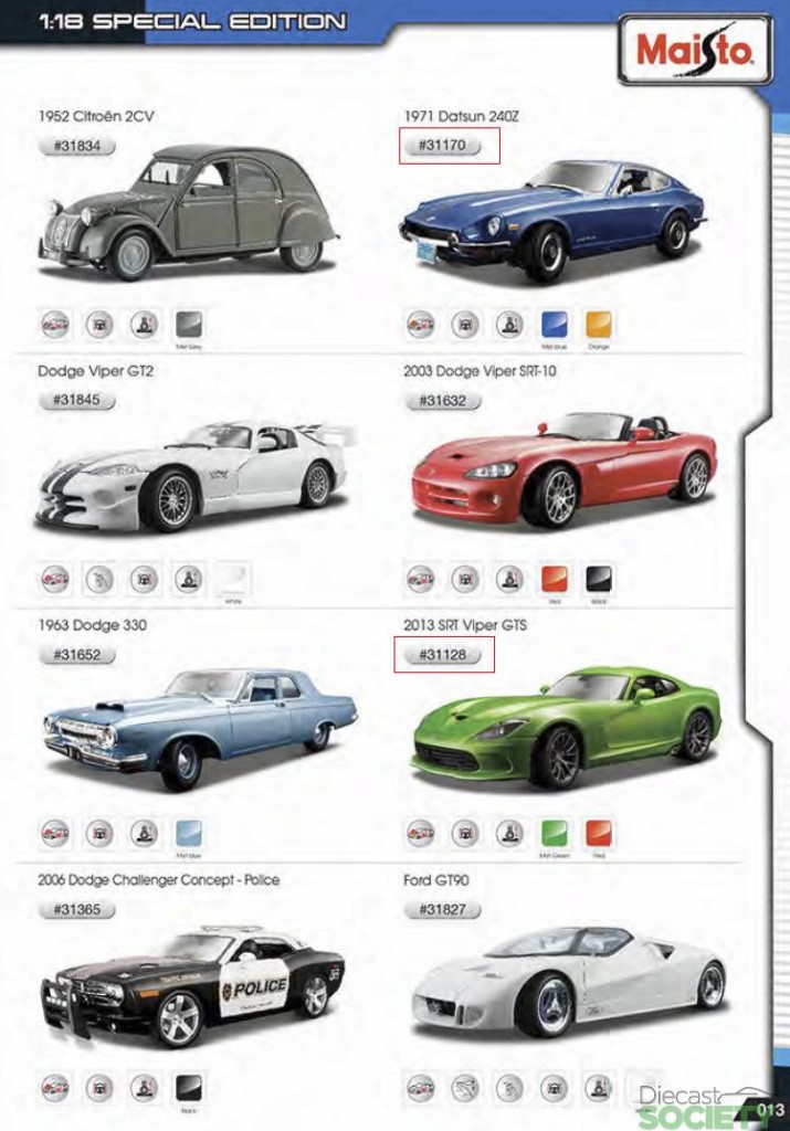 Maisto 2016 Catalogue •