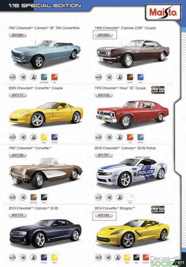 Maisto 2016 Catalogue •