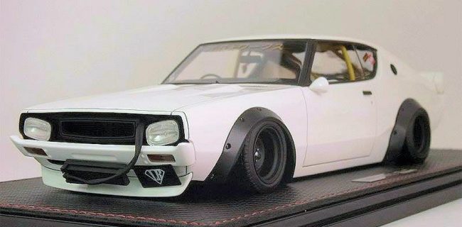 自動車 ignition model 1/18 LB WORKS Kenmeri2Dr 1/18 Ignition Model LB-WORKS Nissan Skyline GT-R Kenmeri 2