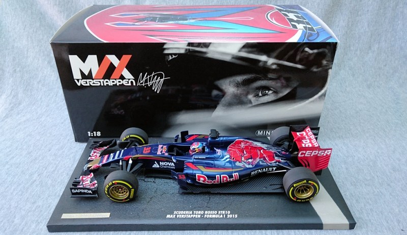 1/43 トロロッソ STR10 M.フェルスタッペン Minichamps MINICHAMPS 1/43 - TORO ROSSO Renault STR10 - 2015 (M