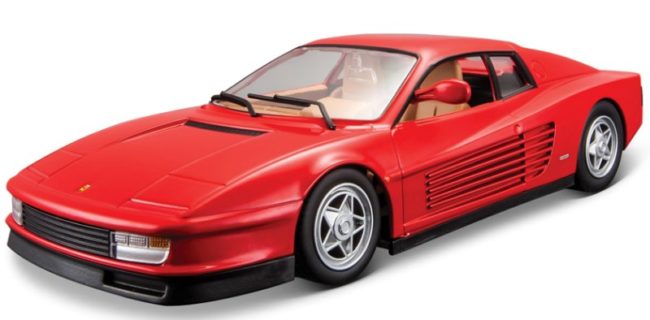 Bburago 1/24 Ferrari Testarossa. : r/Diecast