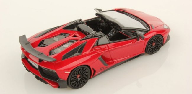 New Skin Lambo Aventador Lp 750 4 Sv Roadster Red Diecastsociety Com