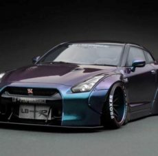 Ignition Model LB Works GT-R R35 - Metallic Purple/Green ...