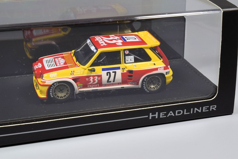 REVIEW: HEADLINER Renault 5 MAXI Turbo (#27) 1985 • DiecastSociety.com