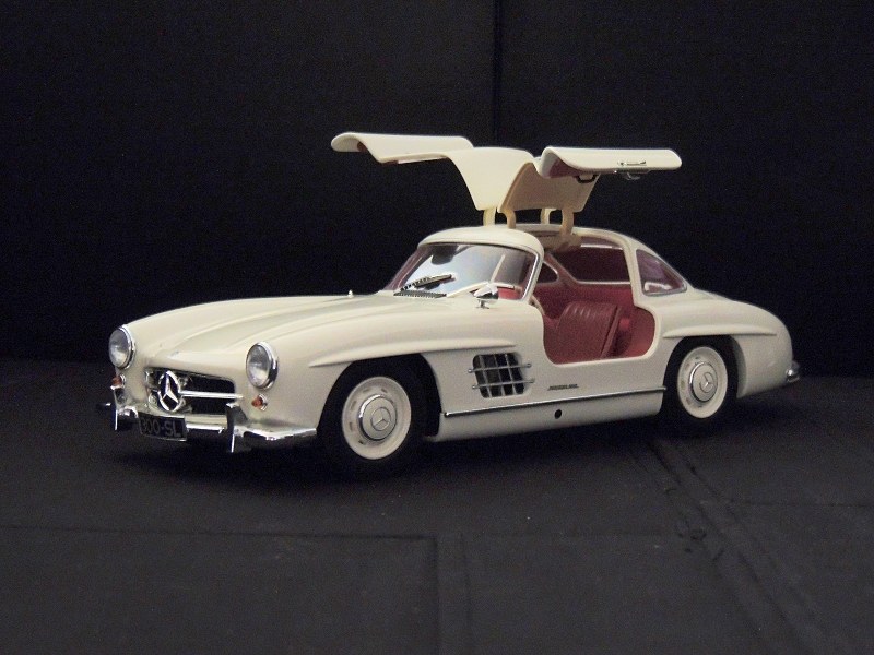 1/43 ミニチャンプス メルセデス・ベンツ 300SL Gullwing REVIEW: Minichamps 1954 Mercedes-Benz 300 SL Gullwing