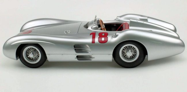 TOP Marques Mercedes-Benz W196 Streamliner #18 - Painted Sample •  DiecastSociety.com