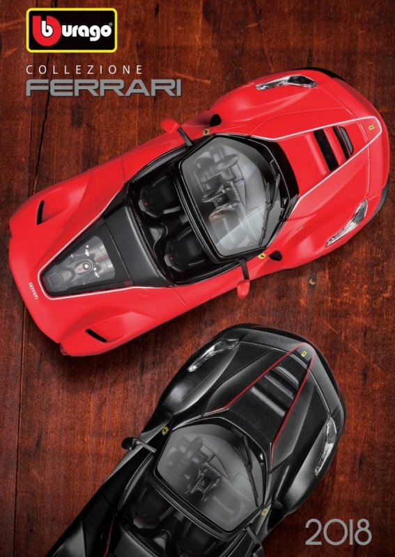Bburago Ferrari 2018 Catalogue •