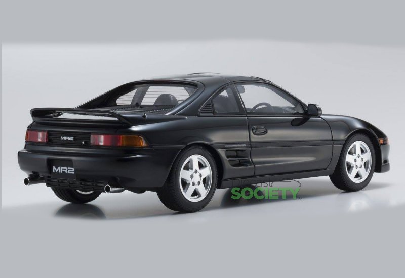 1984 Toyota MR2 Black 1:43 Scale Diecast Model Car – IXO/Norev – New Old Stock