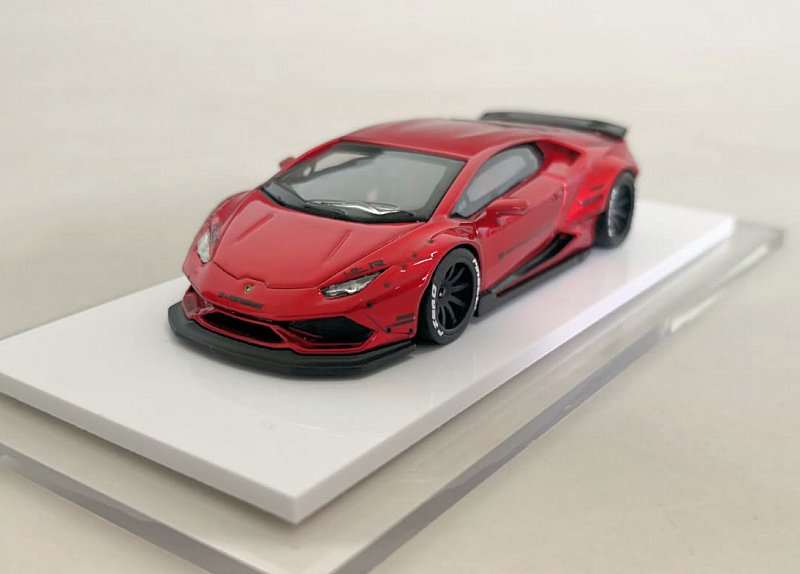 lb_HURACAN LB 610 Chrome Red9 • DiecastSociety.com