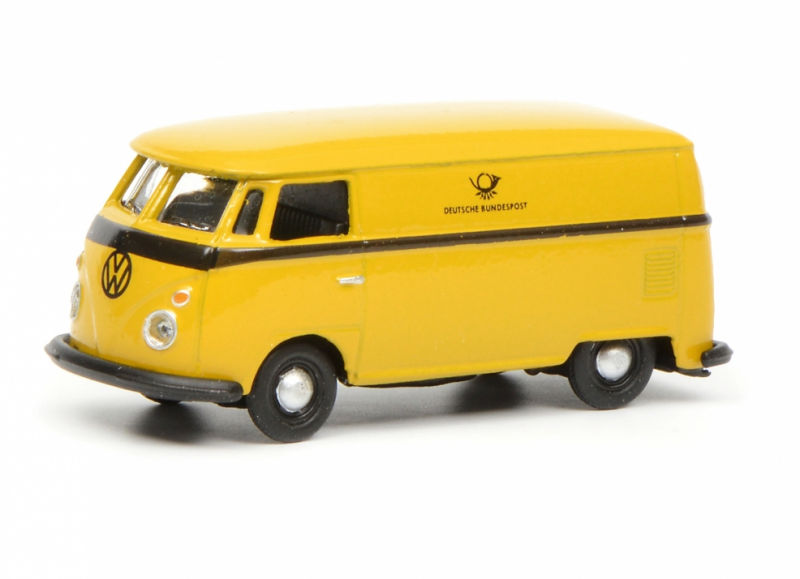 Schuco Piccolo Volkswagen Bus, Yellow, New In Box