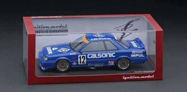 Ignition Model Calsonic Skyline #12 1989 JTC w/ Mr. Hoshino