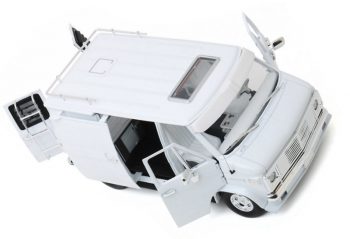 Modèle Réduit 1:18 Chevrolet G-Series Van 1976 Blanc - Marque Highway 61