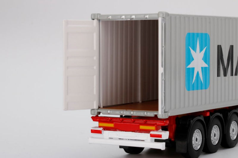MINI GT 112　メルセデスベンツ アクトロス コンテナ　MAERSK Amazon | MINI GT 1/64 メルセデスベンツ アクトロス 40ft