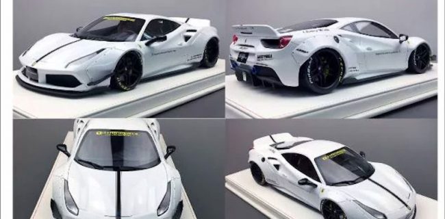 Ferrari Ferrari 488 Spider 1:18 scale model Man