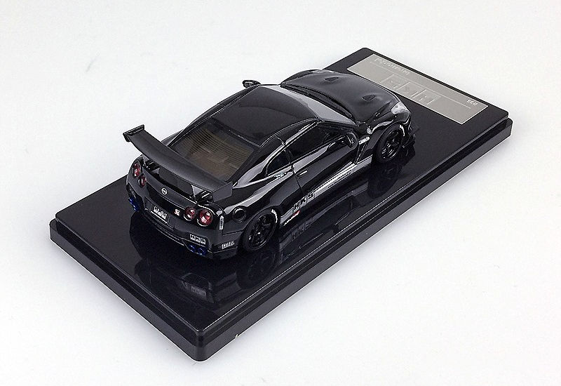 One Model Nissan GT-R R35 HKS Black • DiecastSociety.com