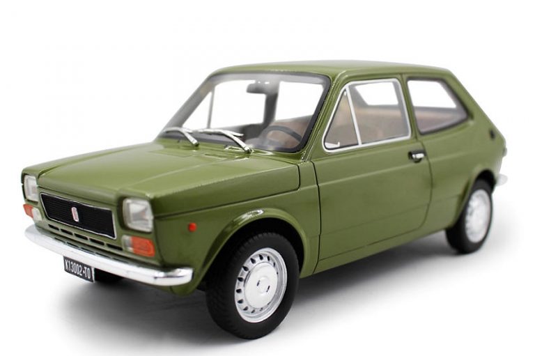 Laudoracing Fiat 127 1ère Série 3P Blanc 1972 1/18 LM176A