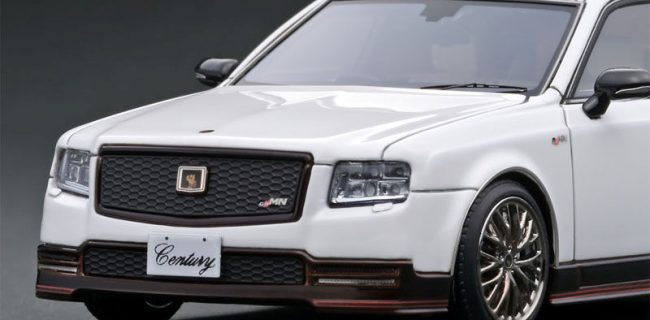 ミニカー　1/43 Toyota Century UWG60 GRMN Normal-Wheel (ホワイト) [IG1733] Ignition Model Toyota Century 