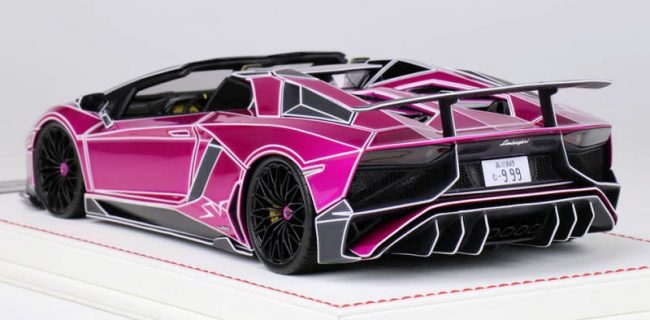 Davis & Giovanni LB Aventador SV Roadster - Neon Pink
