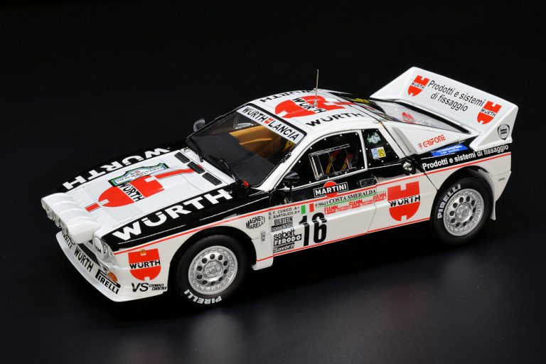 LANCIA 037 TOTIP N 3 RALLY ISOLA D'ELBA 1985 D.CERRATO - G.CERRI WHITE RED GREEN