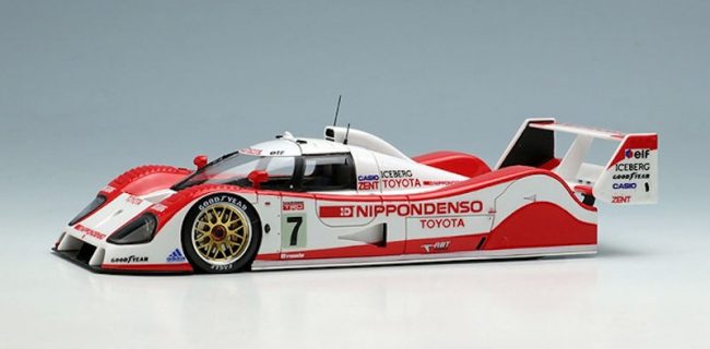 自動車 TOYOTA TS010 #7 DENSO LM '92 1/24 MakeUp VM223C Toyota TS010 e mans 24h 1992 #7 1/43