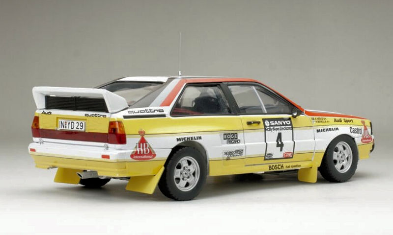 ミニカー AUTOart Audi quattro Safari rallye 1984 Audi Quattro A2 - Marlboro Safari Rally 1984 - Mikkola - Hertz -
