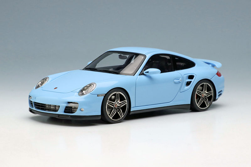 Make Up Porsche 911 (997) Turbo 2006 - Meissen Blue •