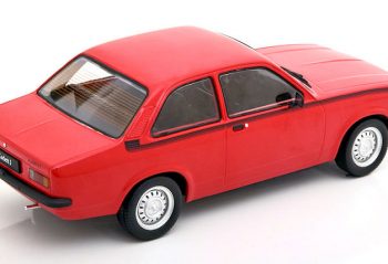 Miniature Opel Kadett C Junior 1976 – KK-Scale 1/18 – Rouge, Métal (KKDC180672)