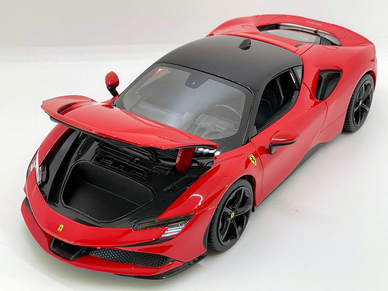 Burago 1:18 2019 Ferrari SF90 Diecast Model Car Review