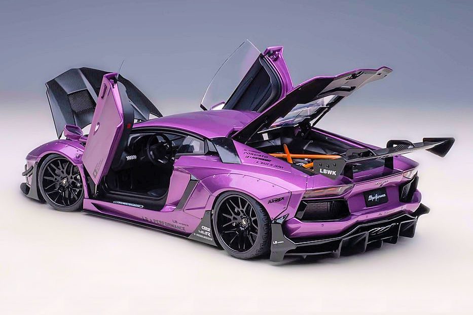 京商 Lamborghini COLLECTION3 AUTOart AUTOart L.E. Liberty Walk LB-WORKS Lamborghini Aventador