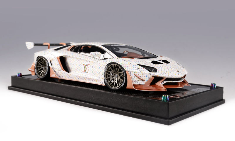 Timothy & Pierre Aventador 2.0 White w/ Louis Vuitton Livery