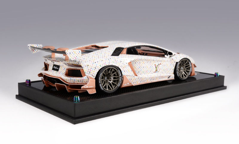 Timothy & Pierre Aventador 2.0 White w/ Louis Vuitton Livery •