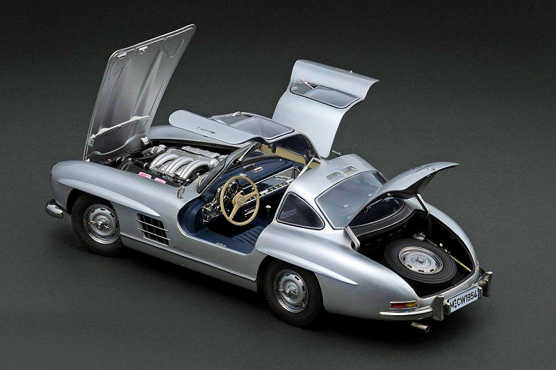 メルペイベンツ300SL norev 1/12 Mercedes Benz 300 SL Gullwing 1954 シルバー