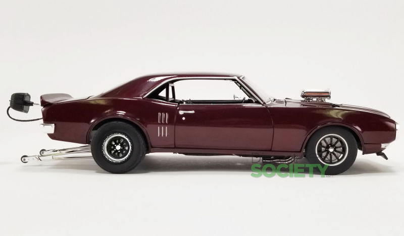 ACME 1968 Pontiac Firebird ミニカー 1968 Pontiac Firebird First Ram Air II White Diecast Model
