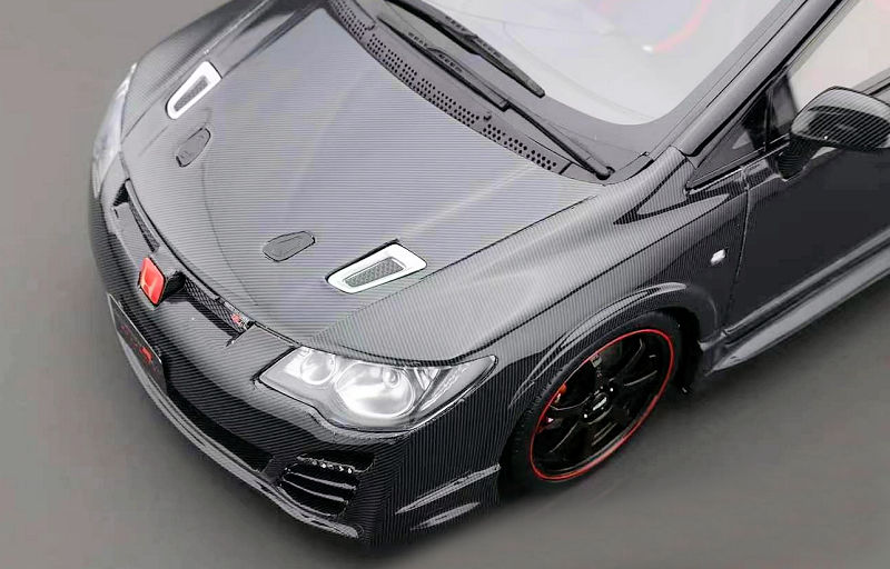 one model ホンダ CIVIC FD2 MUGEN RR Honda Civic FD2 Mugen RR | Brand COMPARISON | Inno64 VS