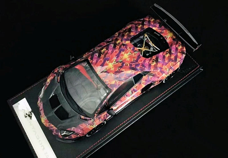 VV Models LB Lamborghini GT EVO - Louis Vuitton •