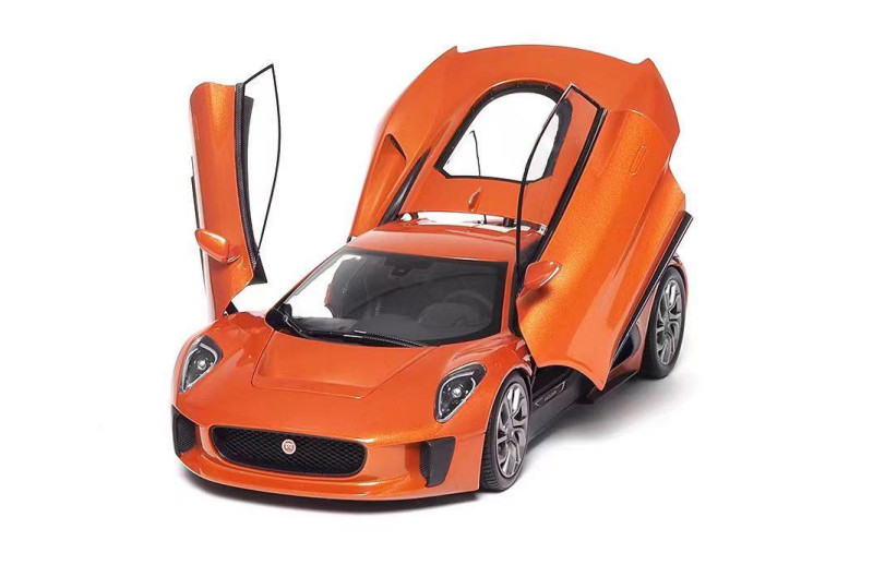 ミニカー　1/18 Jaguar C-X75 - 2015(ファイヤーサンドメタリック) [810604] 810604 ALMOST REAL 1/18 Jaguar C-X75 - 2015 - Firesand