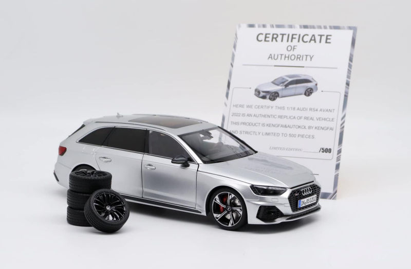 KiloWorks New Colour Audi RS4 Avant（B9) - Silver Foil •