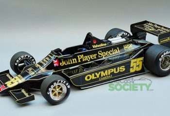 Tecno 1/18 Mythos Series Lotus 79 - Premier Test Paul Ricard 1979 - Résine TM18-287D