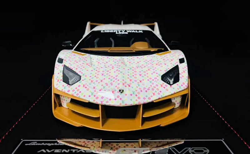 VV Models LB Lamborghini GT EVO - Louis Vuitton •