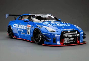 WORKS Project LB-Performance GT-R R35 Type 2 Calsonic • DiecastSociety.com
