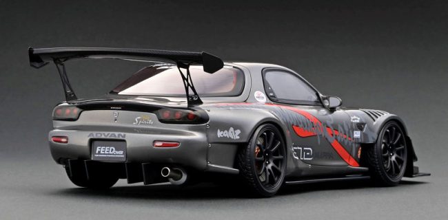 【ignition model】FEED Afflux GT3 Withエンジン Ignition Model 1:18 FEED Afflux GT3 (FD3S) Blue Metallic