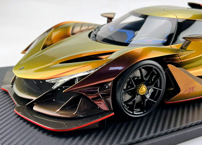 ミニカー　1/12 アポロ Intensa Emozione (Apollo IE) ゴールデンドラゴン [PE22901] Do you need 1:12 Apollo Intensa Emozione? • DiecastSociety.com